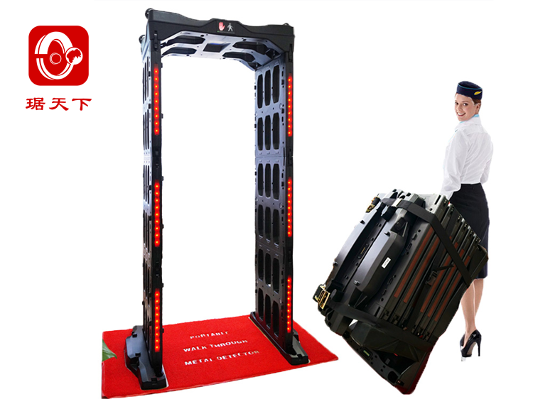 Walk through metal detector 800Q security check equipment